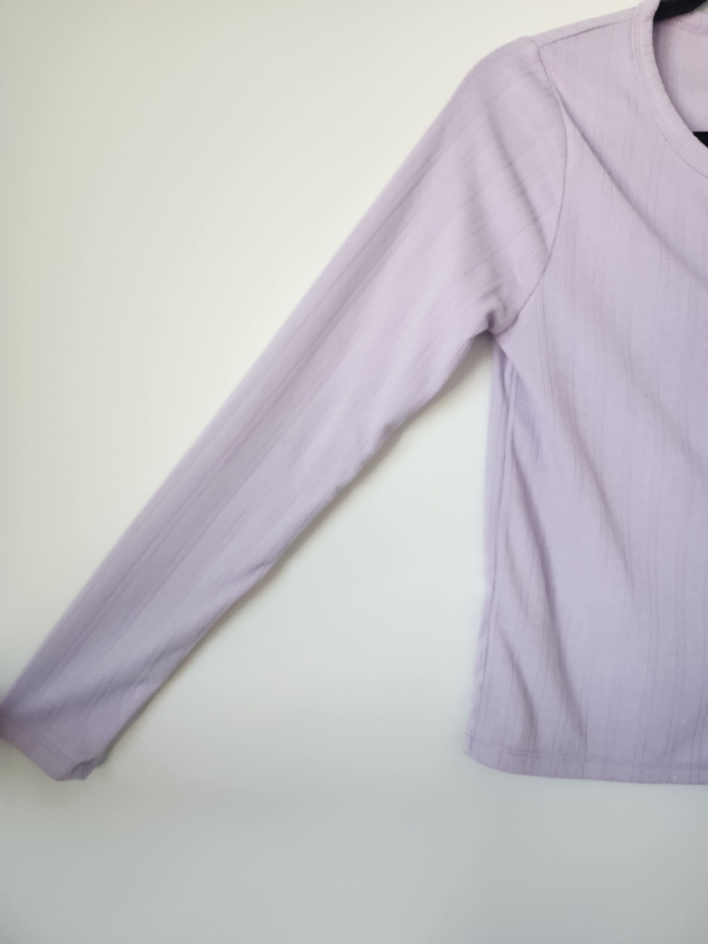 Hello Kitty Lavender Ribbed Button-Up Cardigan - Picture 4 of 9